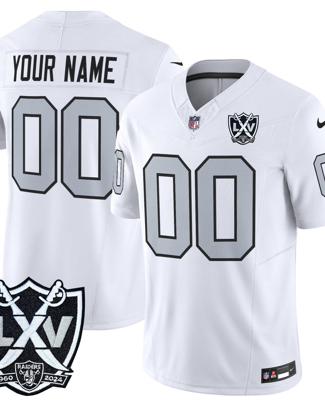 Las Vegas Raiders 2026 Vapor Limited Custom Jersey - All Stitched