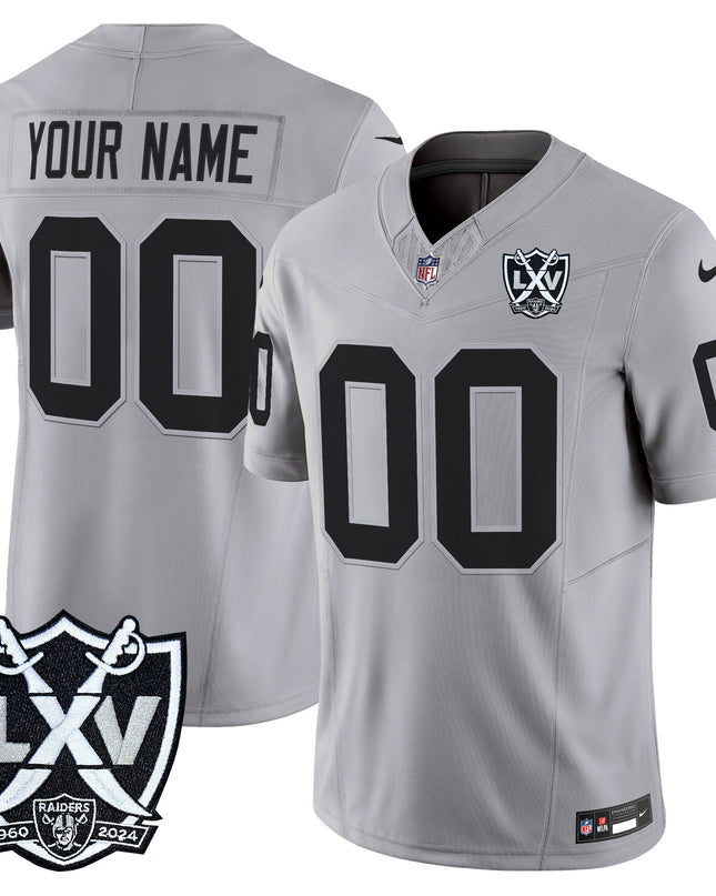 Las Vegas Raiders 2026 Vapor Limited Custom Jersey - All Stitched