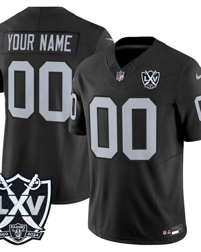Las Vegas Raiders 2026 Vapor Limited Custom Jersey - All Stitched