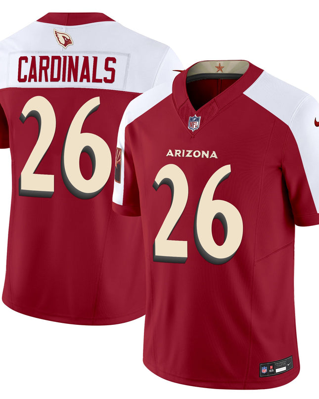 Men's Arizona Cardinals 2025 "Rivalries" Vapor Limited Jersey - All Stitched