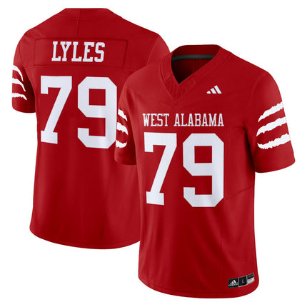 Lyles West Alabama Vapor Limited Jersey - All Stitched