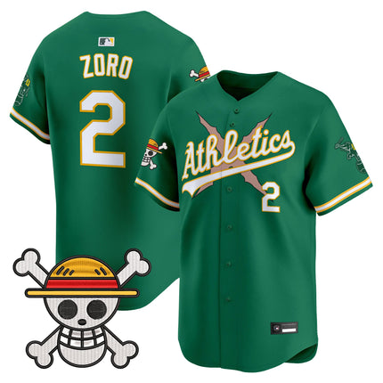 Men's Athletics x One Piece Vapor Premier Limited Jersey - Stitched