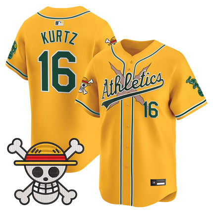 Men's Athletics x One Piece Vapor Premier Limited Jersey - Stitched