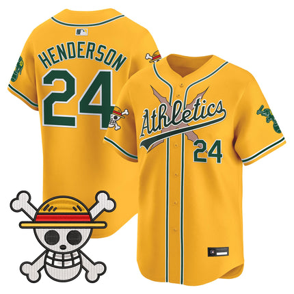Men's Athletics x One Piece Vapor Premier Limited Jersey - Stitched