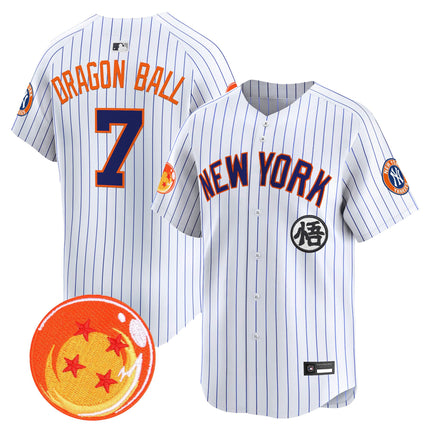 Men's New York Yankees x Dragon Ball Vapor Premier Limited Jersey - All Stitched