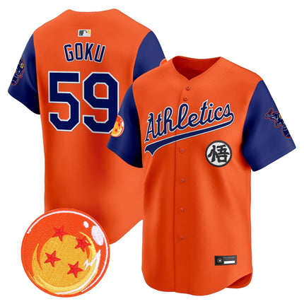 Men's Athletics x Dragon Ball Vapor Premier Limited Jersey - All Stitched