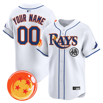 Tampa Bay Rays x Dragon Ball Vapor Premier Limited Custom Jersey - All Stitched