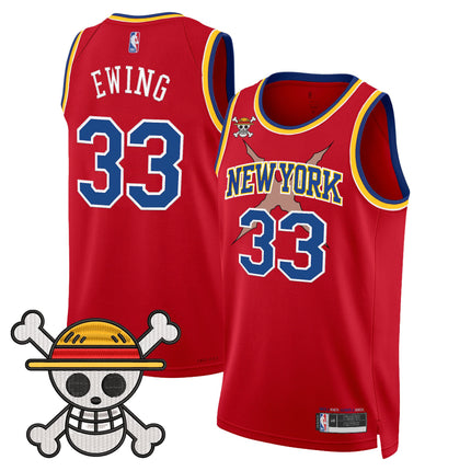 Men's New York Knicks x One Piece Swingman Jersey- Stitched