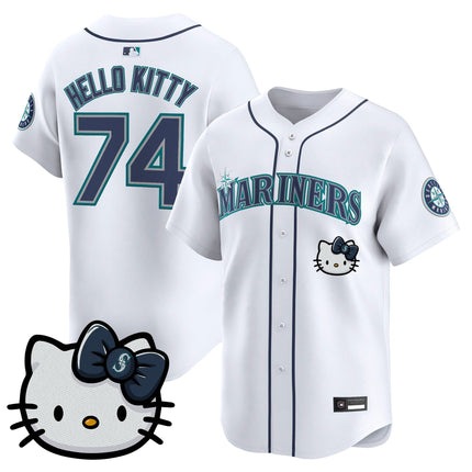 Unisex Seattle Mariners Hello Kitty Vapor Premier Limited Jersey – All Stitched