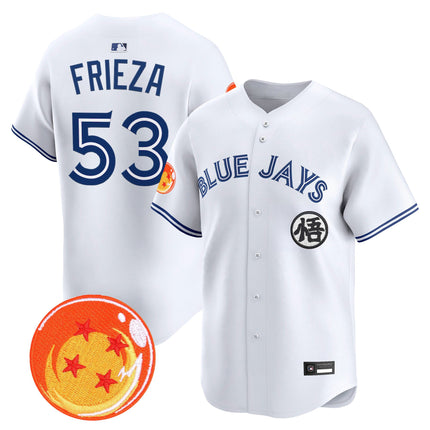 Men's Blue Jays x Dragon Ball Vapor Premier Limited Jersey - All Stitched
