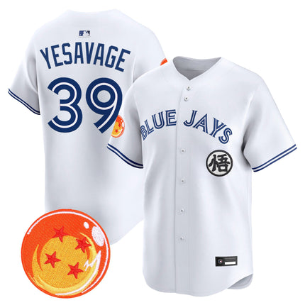 Men's Blue Jays x Dragon Ball Vapor Premier Limited Jersey - All Stitched