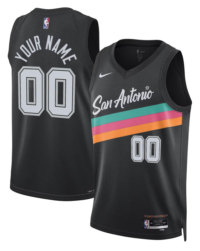San Antonio Spurs Custom Jersey Collection - All Stitched