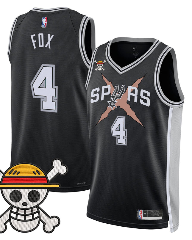 Men's San Antonio Spurs x One Piece Jersey Collection - Stitched