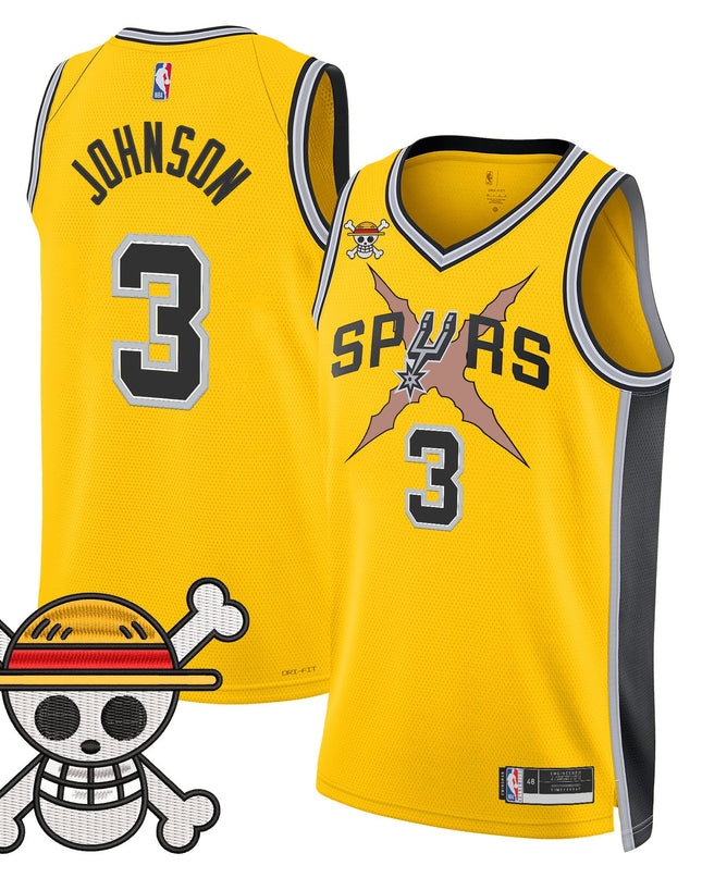 Men's San Antonio Spurs x One Piece Jersey Collection - Stitched