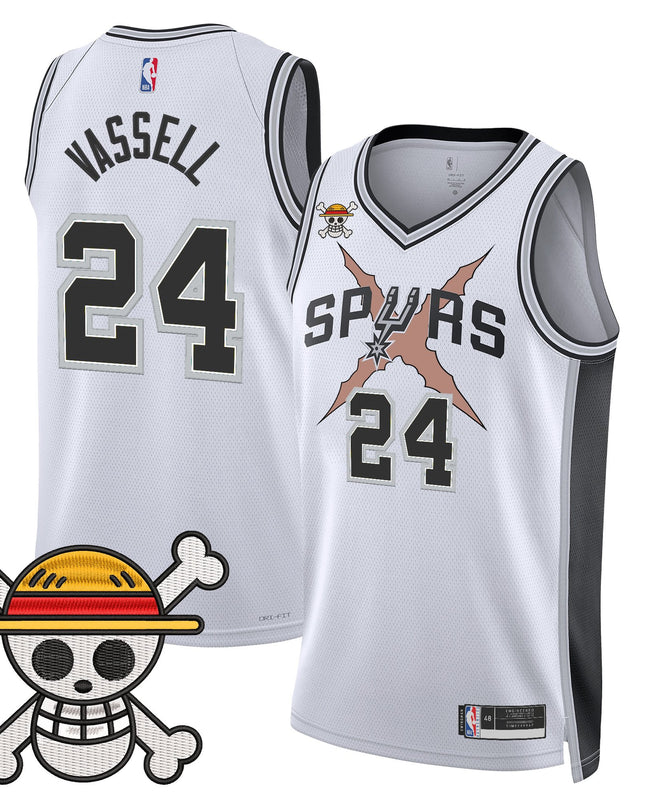 Men's San Antonio Spurs x One Piece Jersey Collection - Stitched