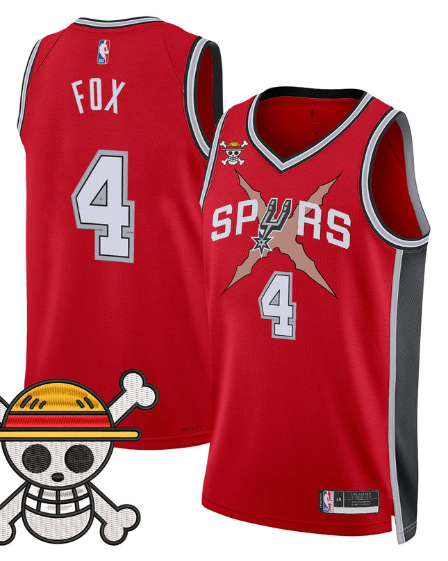 Men's San Antonio Spurs x One Piece Jersey Collection - Stitched