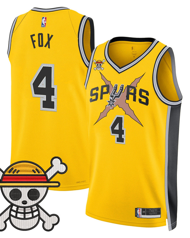 Men's San Antonio Spurs x One Piece Jersey Collection - Stitched