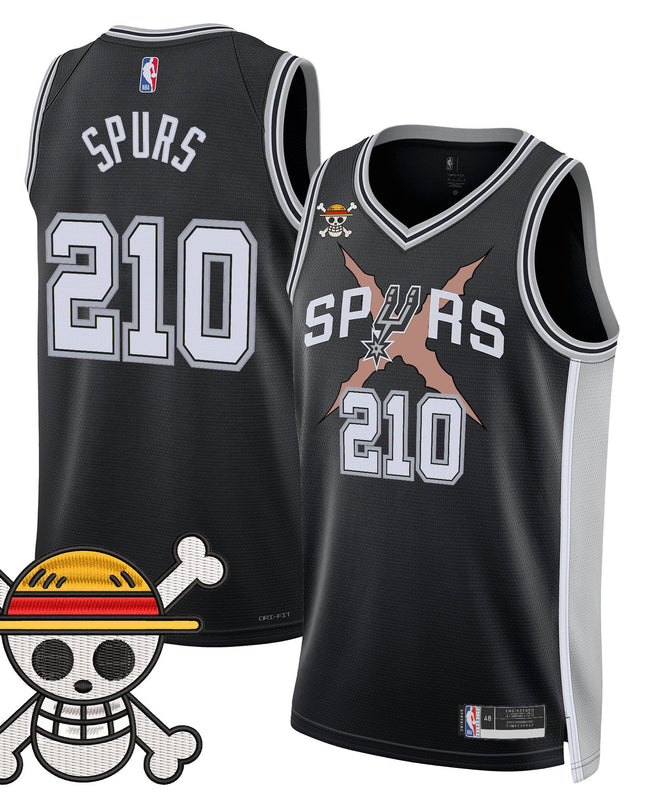 Men's San Antonio Spurs x One Piece Jersey Collection - Stitched