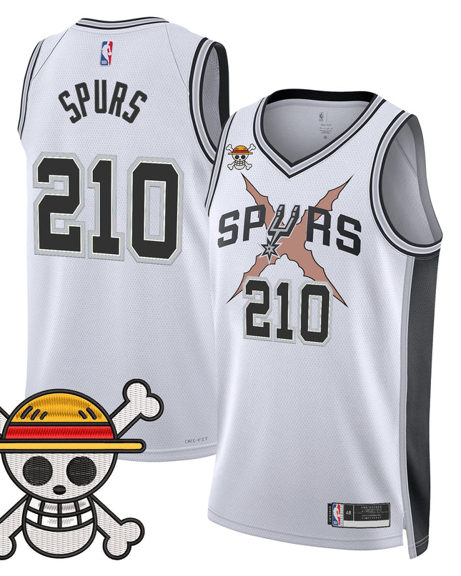 Men's San Antonio Spurs x One Piece Jersey Collection - Stitched