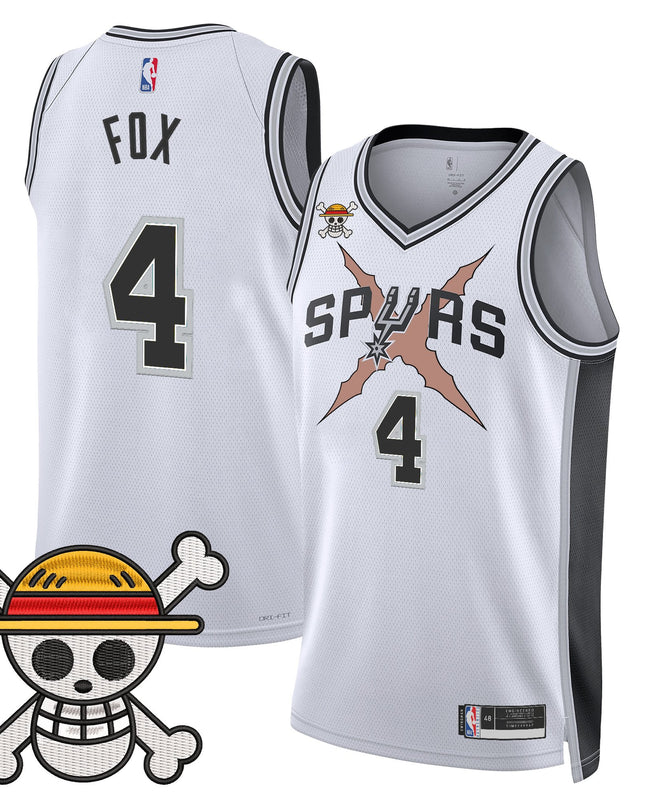 Men's San Antonio Spurs x One Piece Jersey Collection - Stitched