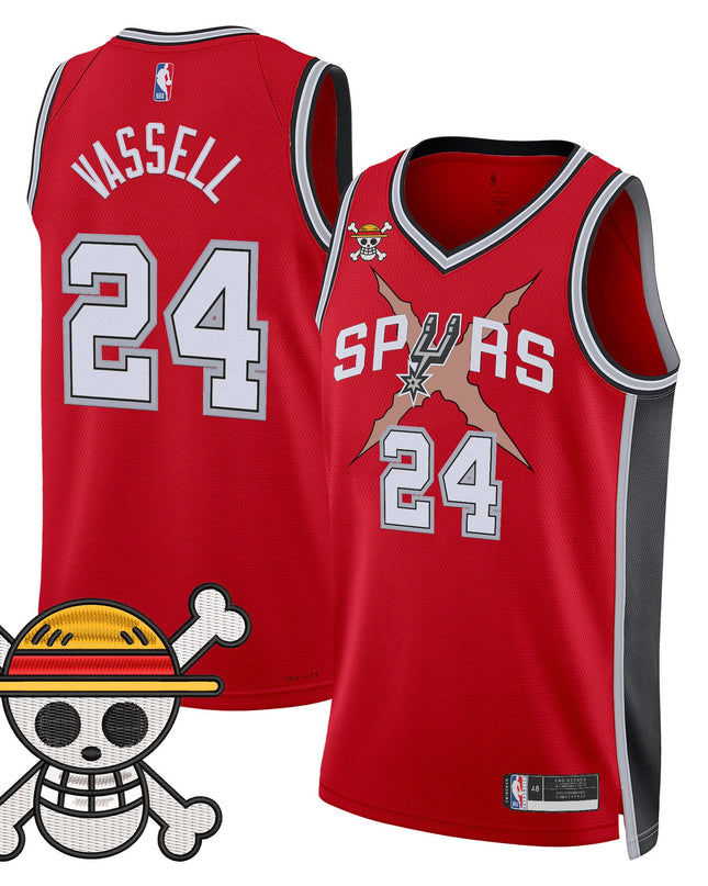 Men's San Antonio Spurs x One Piece Jersey Collection - Stitched