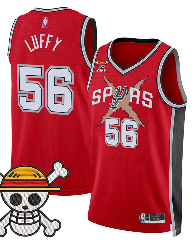 Men's San Antonio Spurs x One Piece Jersey Collection - Stitched