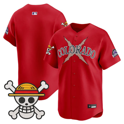 Men's Colorado Rockies x One Piece Vapor Premier Limited Jersey - Stitched