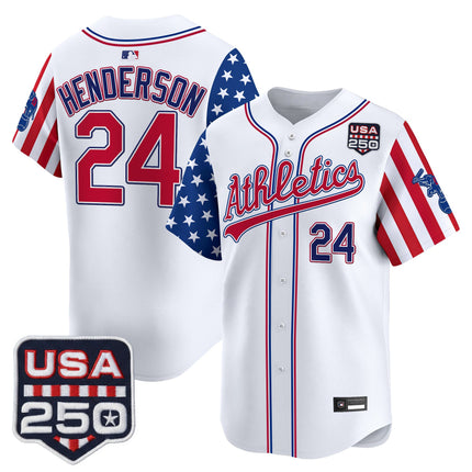 Men's Athletics "America 250 Edition" Vapor Premier Limited Jersey - All Stitched