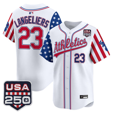 Men's Athletics "America 250 Edition" Vapor Premier Limited Jersey - All Stitched