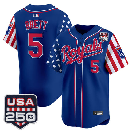 Men's Kansas City Royals "America 250 Edition" Vapor Premier Limited Jersey - All Stitched