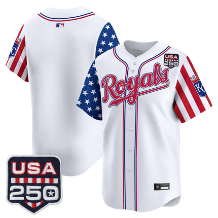 Men's Kansas City Royals "America 250 Edition" Vapor Premier Limited Jersey - All Stitched