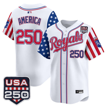 Men's Kansas City Royals "America 250 Edition" Vapor Premier Limited Jersey - All Stitched