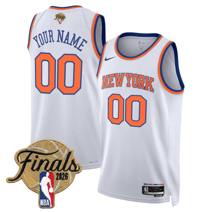 New York Knicks 2026 Finals Custom Swingman Jersey - All Stitched
