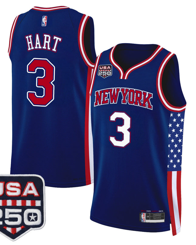 Men's New York Knicks "America 250 Edition" Swingman Jersey - All Stitched