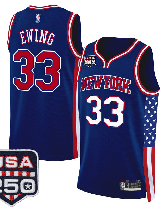Men's New York Knicks "America 250 Edition" Swingman Jersey - All Stitched