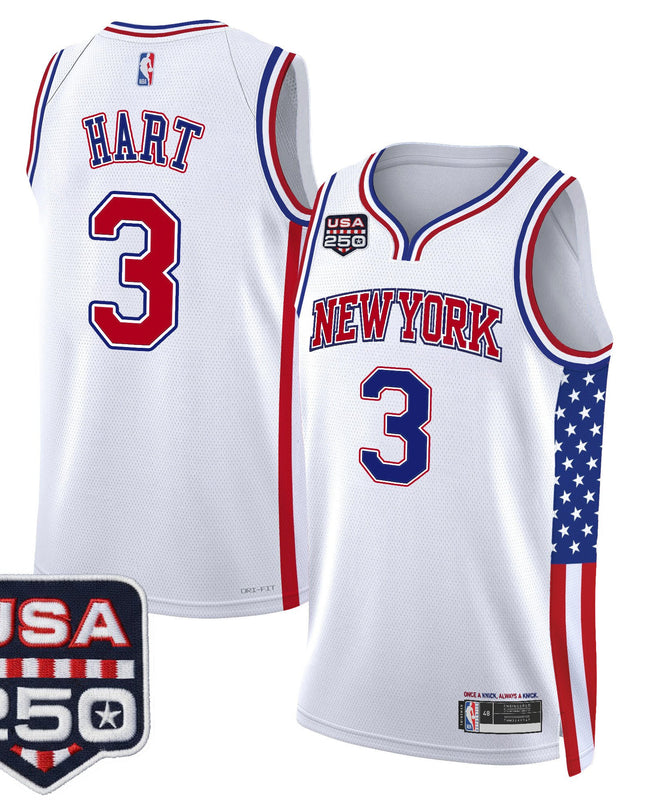 Men's New York Knicks "America 250 Edition" Swingman Jersey - All Stitched