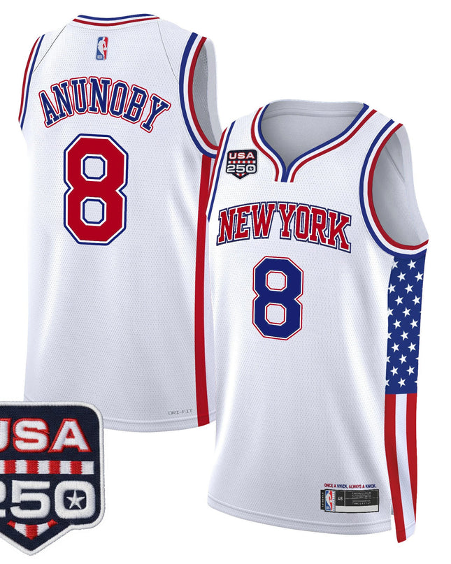 Men's New York Knicks "America 250 Edition" Swingman Jersey - All Stitched