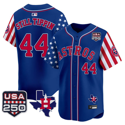 Men's Houston Astros "America 250 Edition" Vapor Premier Limited Jersey - All Stitched