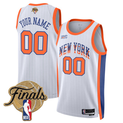 New York Knicks 2026 Finals Custom Swingman Jersey V2 - All Stitched