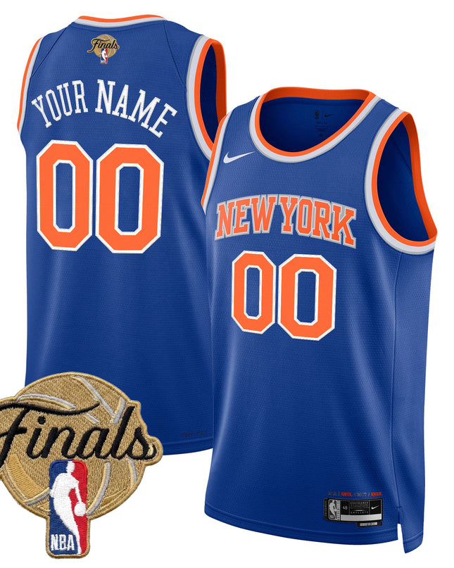 New York Knicks 2026 Finals Custom Swingman Jersey V2 - All Stitched