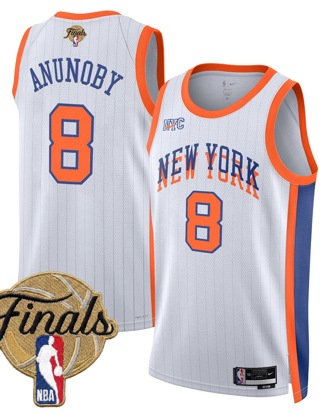 Men's New York Knicks 2026 Finals Swingman Jersey V2 - All Stitched