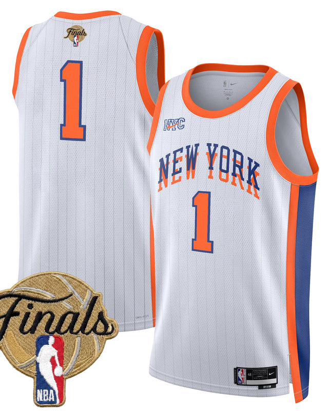 Men's New York Knicks 2026 Finals Swingman Jersey V2 - All Stitched