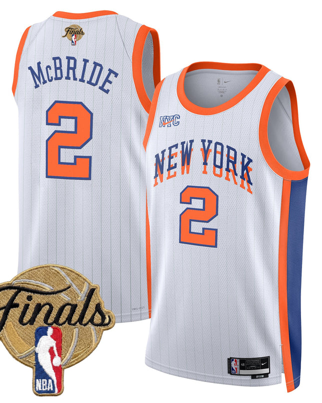 Men's New York Knicks 2026 Finals Swingman Jersey V2 - All Stitched