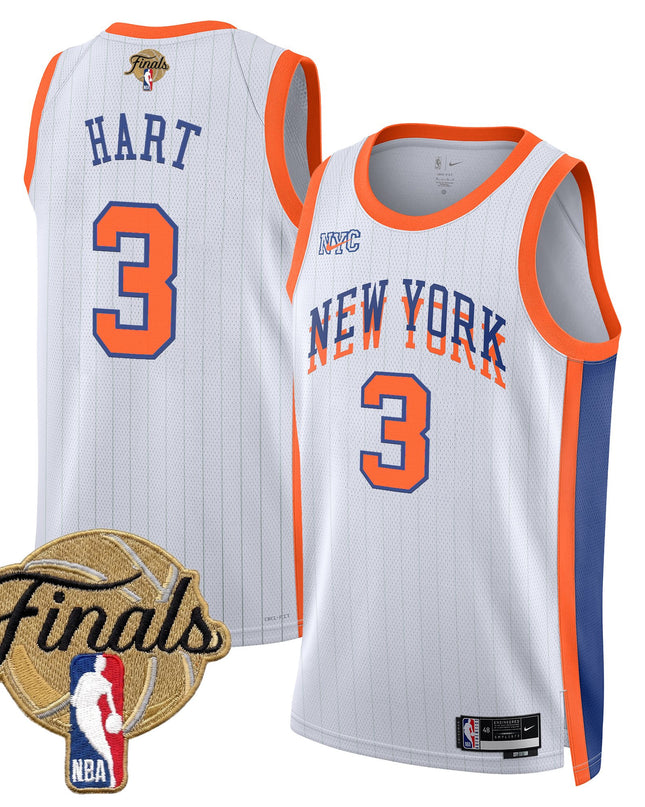 Men's New York Knicks 2026 Finals Swingman Jersey V2 - All Stitched