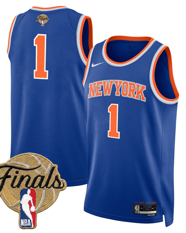Men's New York Knicks 2026 Finals Swingman Jersey V2 - All Stitched
