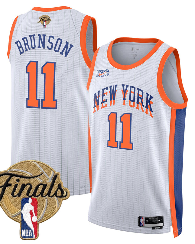 Men's New York Knicks 2026 Finals Swingman Jersey V2 - All Stitched