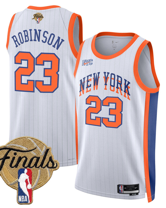 Men's New York Knicks 2026 Finals Swingman Jersey V2 - All Stitched