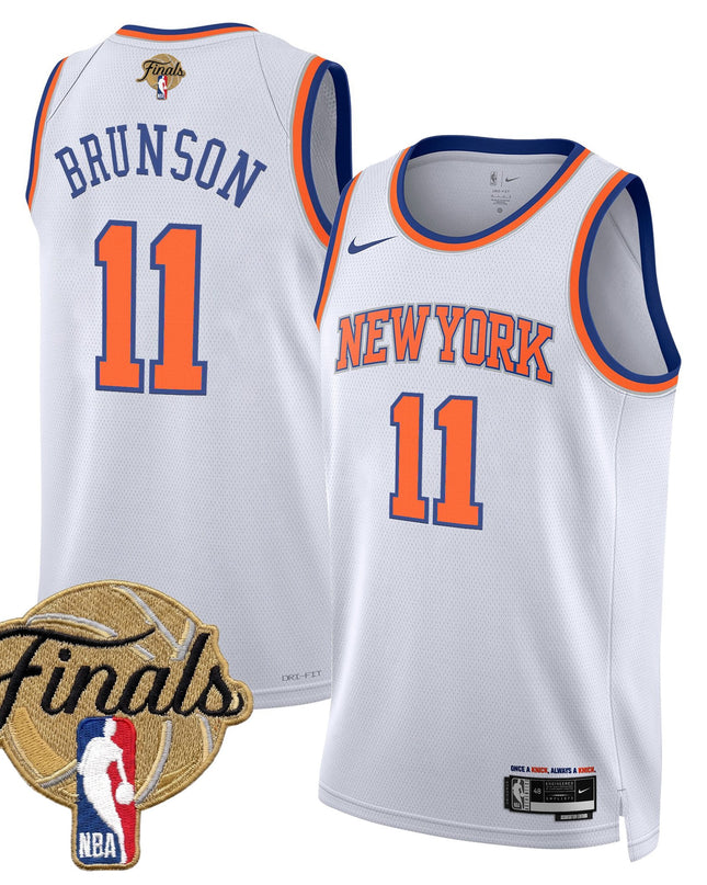 Men's New York Knicks 2026 Finals Swingman Jersey V2 - All Stitched