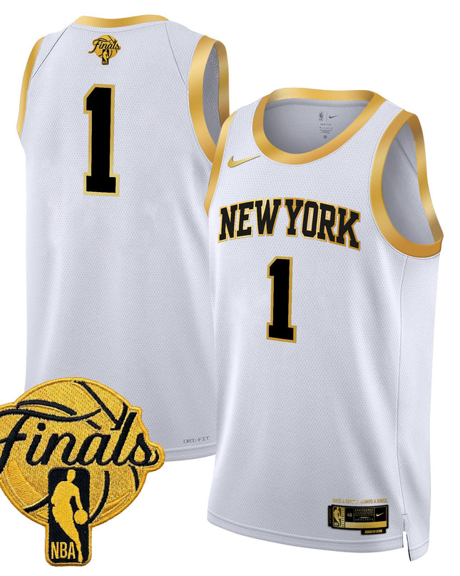 Men's New York Knicks 2026 Finals Swingman Jersey V2 - All Stitched