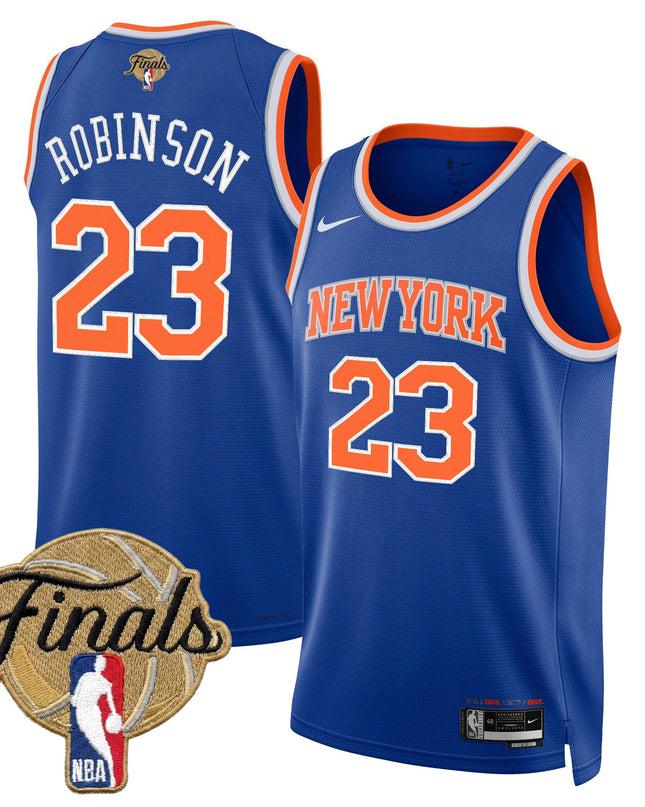 Men's New York Knicks 2026 Finals Swingman Jersey V2 - All Stitched